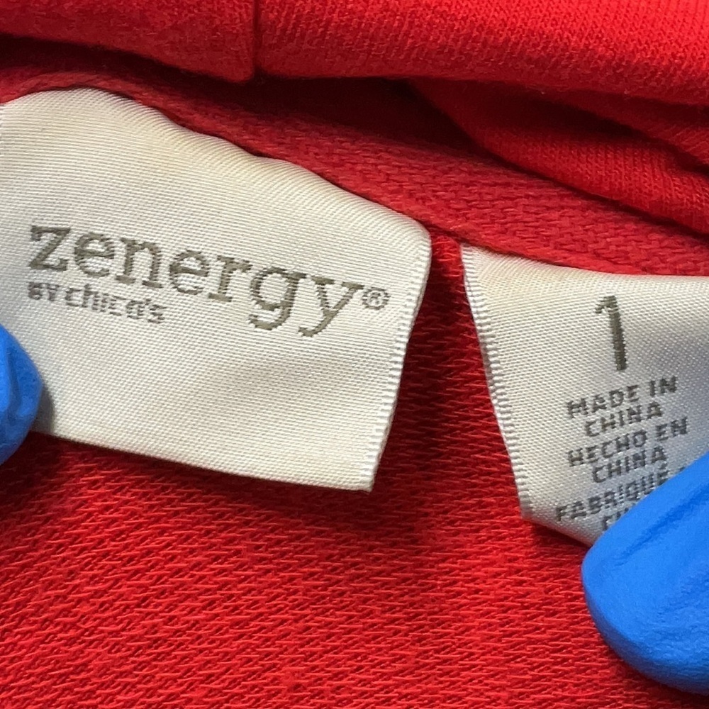 Red Hooded Swim Cover Up - Picture 6 of 7